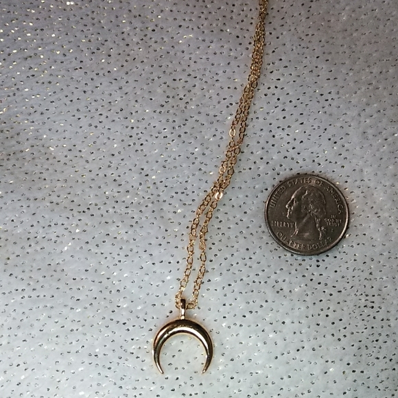 🌞📿NEW CHIC BOHEMIAN CRESCENT NECKLACE - Picture 5 of 6